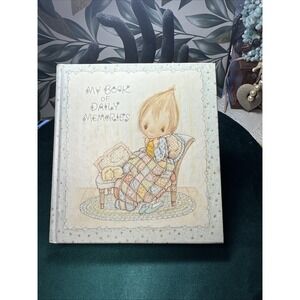 1977 Betsey Clark "My Book of Daily Memories"‎ Journal No Marks Inside Book